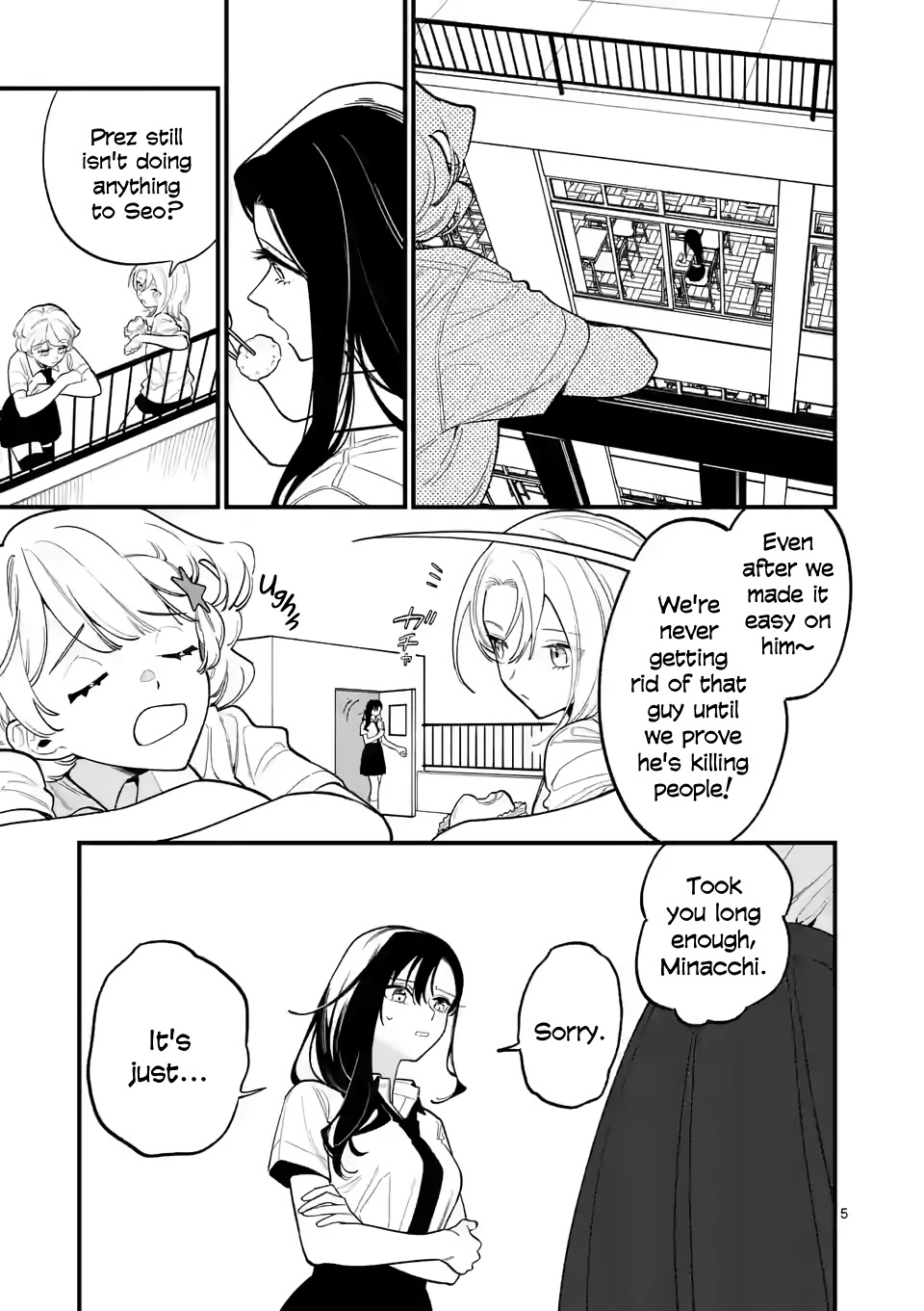 Liar Satsuki Can See Death Chapter 65 page 5 - Chapter 65: Attachment