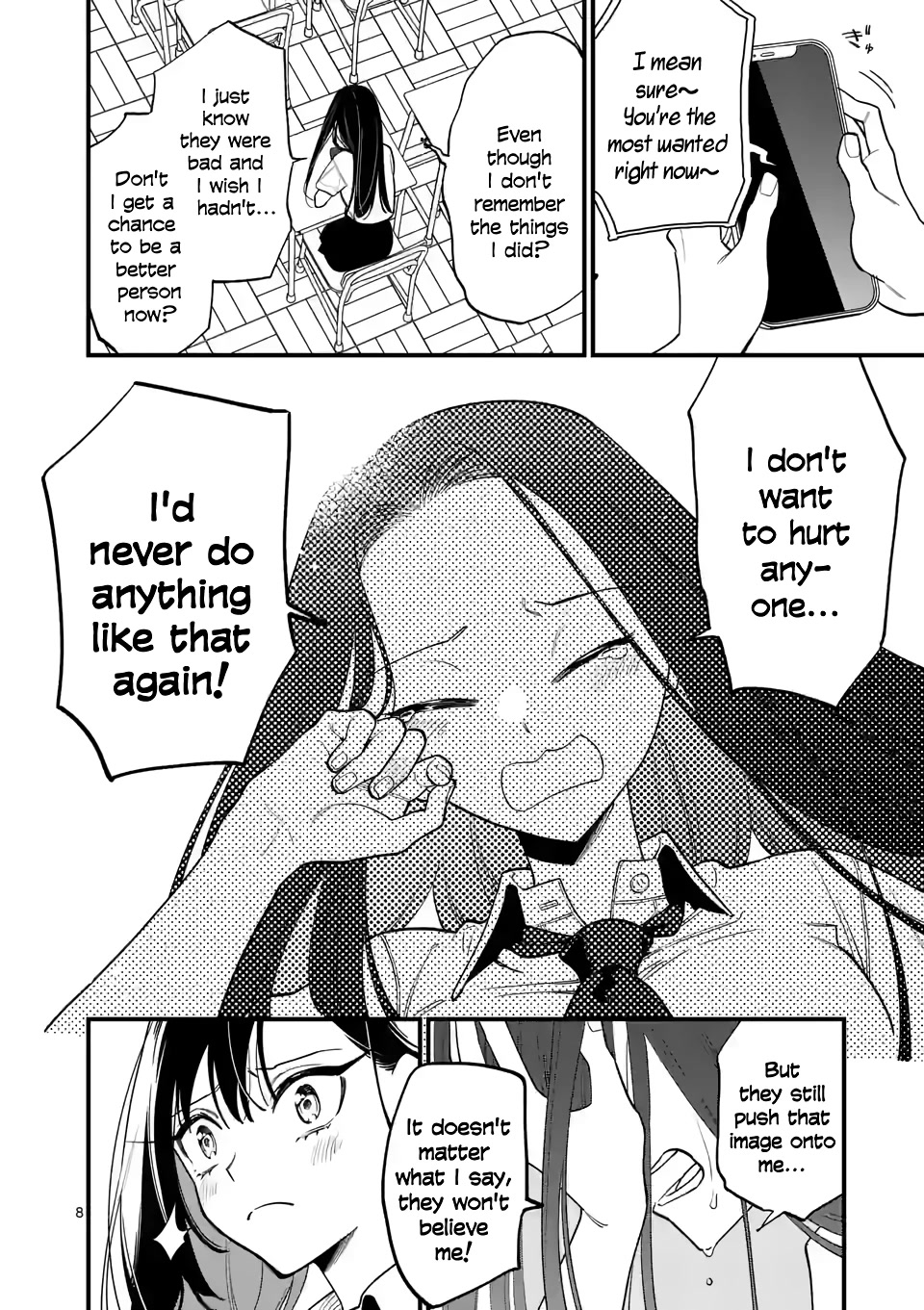 Liar Satsuki Can See Death Chapter 65 page 8 - Chapter 65: Attachment