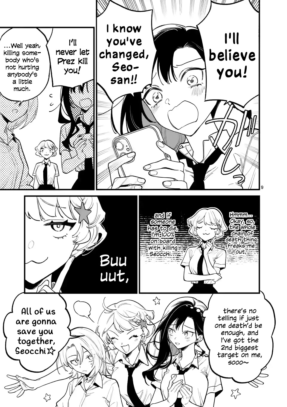 Liar Satsuki Can See Death Chapter 65 page 9 - Chapter 65: Attachment