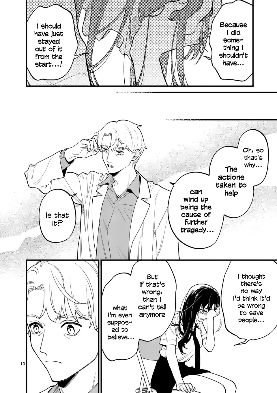 Liar Satsuki Can See Death Chapter 66 page 10 - Chapter 66: Dead & Alive