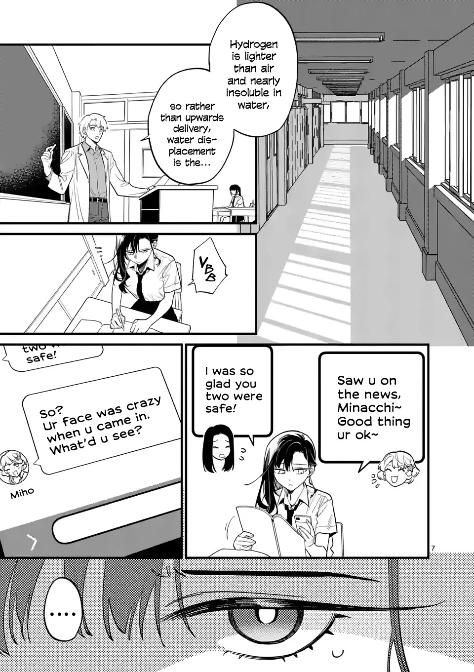 Liar Satsuki Can See Death Chapter 66 page 7 - Chapter 66: Dead & Alive
