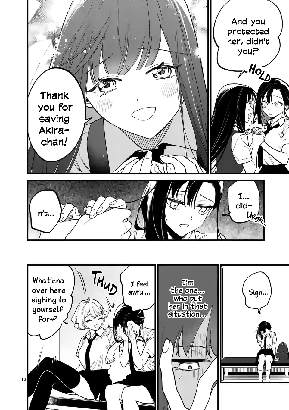 Liar Satsuki Can See Death Chapter 67 page 12 - Chapter 67: Well-Being