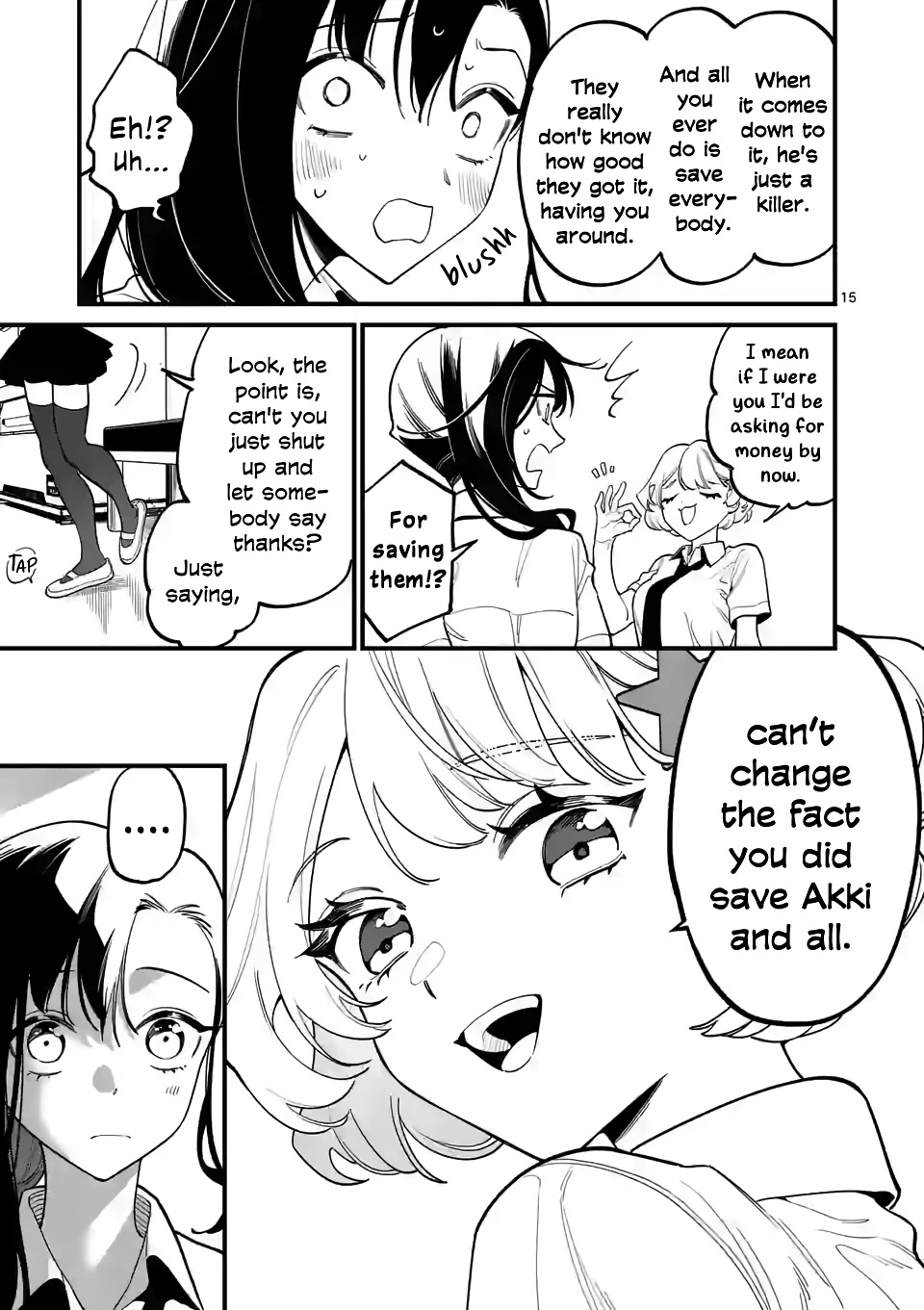 Liar Satsuki Can See Death Chapter 67 page 15 - Chapter 67: Well-Being