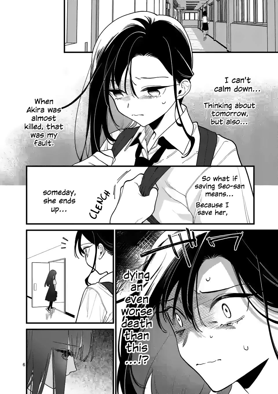 Liar Satsuki Can See Death Chapter 67 page 6 - Chapter 67: Well-Being