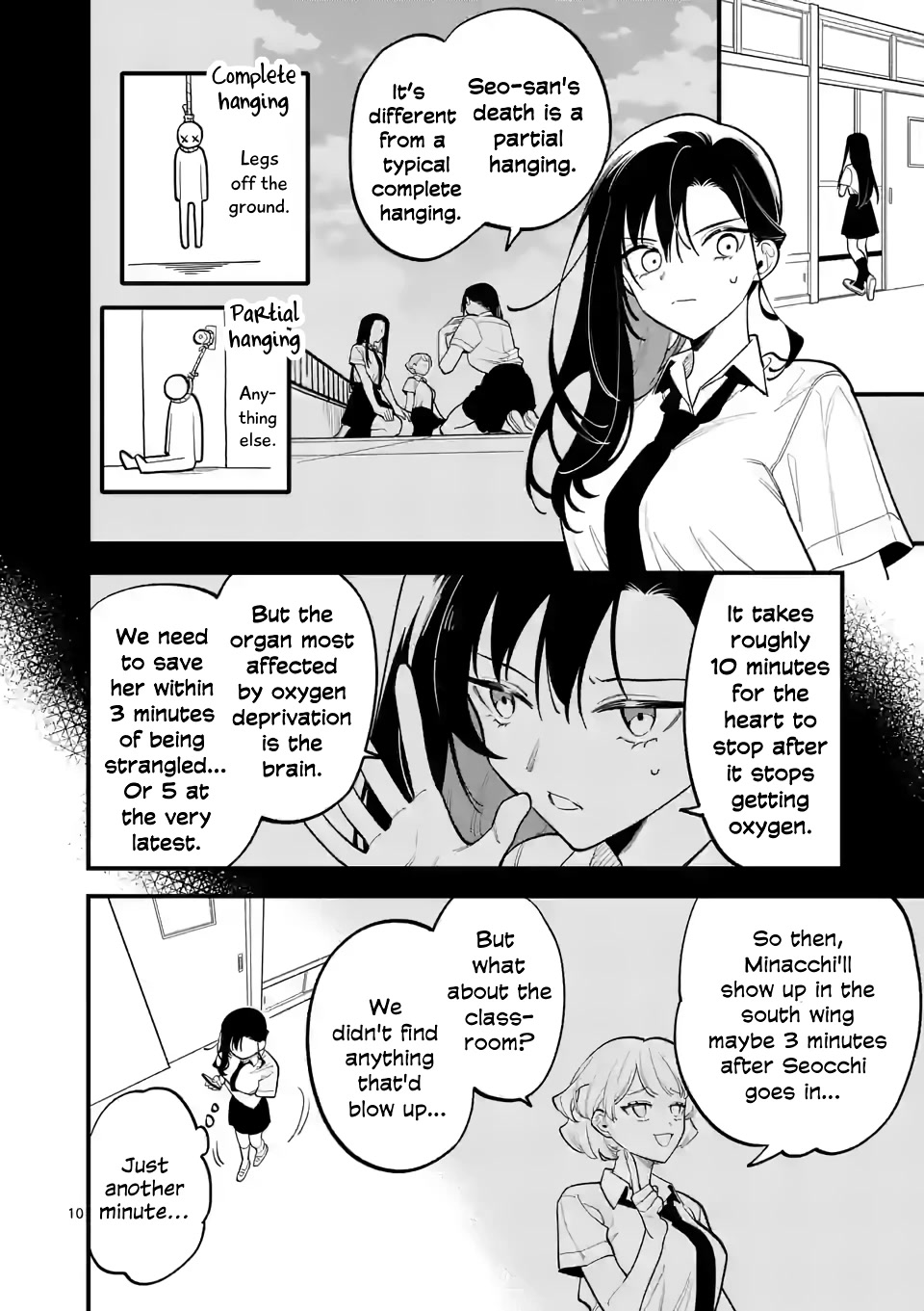 Liar Satsuki Can See Death Chapter 68 page 10 - Chapter 68: Secret Meeting