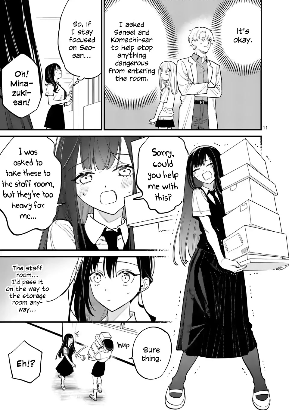 Liar Satsuki Can See Death Chapter 68 page 11 - Chapter 68: Secret Meeting