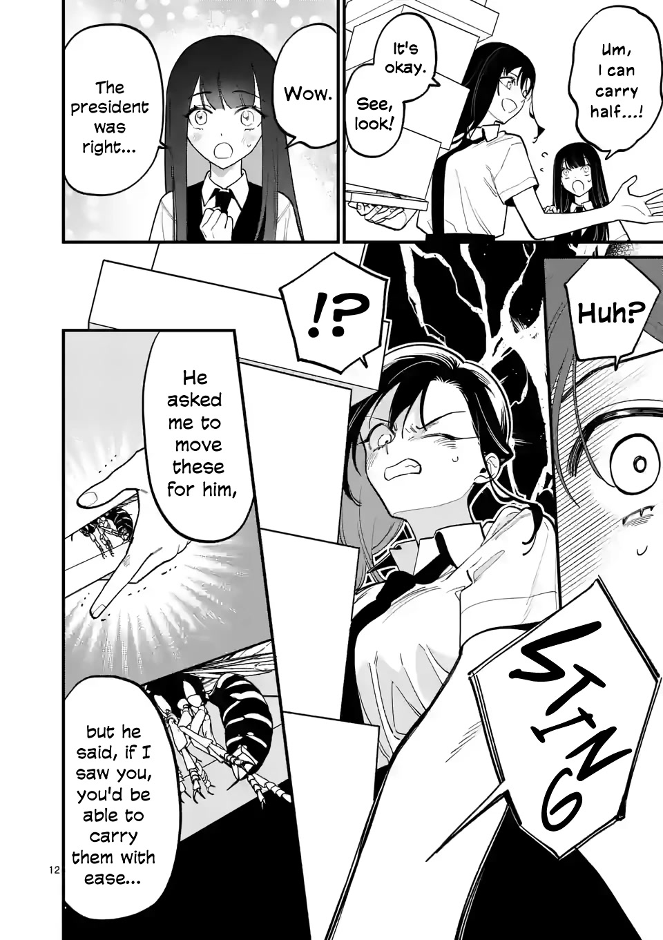 Liar Satsuki Can See Death Chapter 68 page 12 - Chapter 68: Secret Meeting