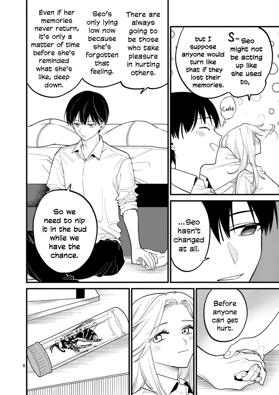 Liar Satsuki Can See Death Chapter 68 page 6 - Chapter 68: Secret Meeting