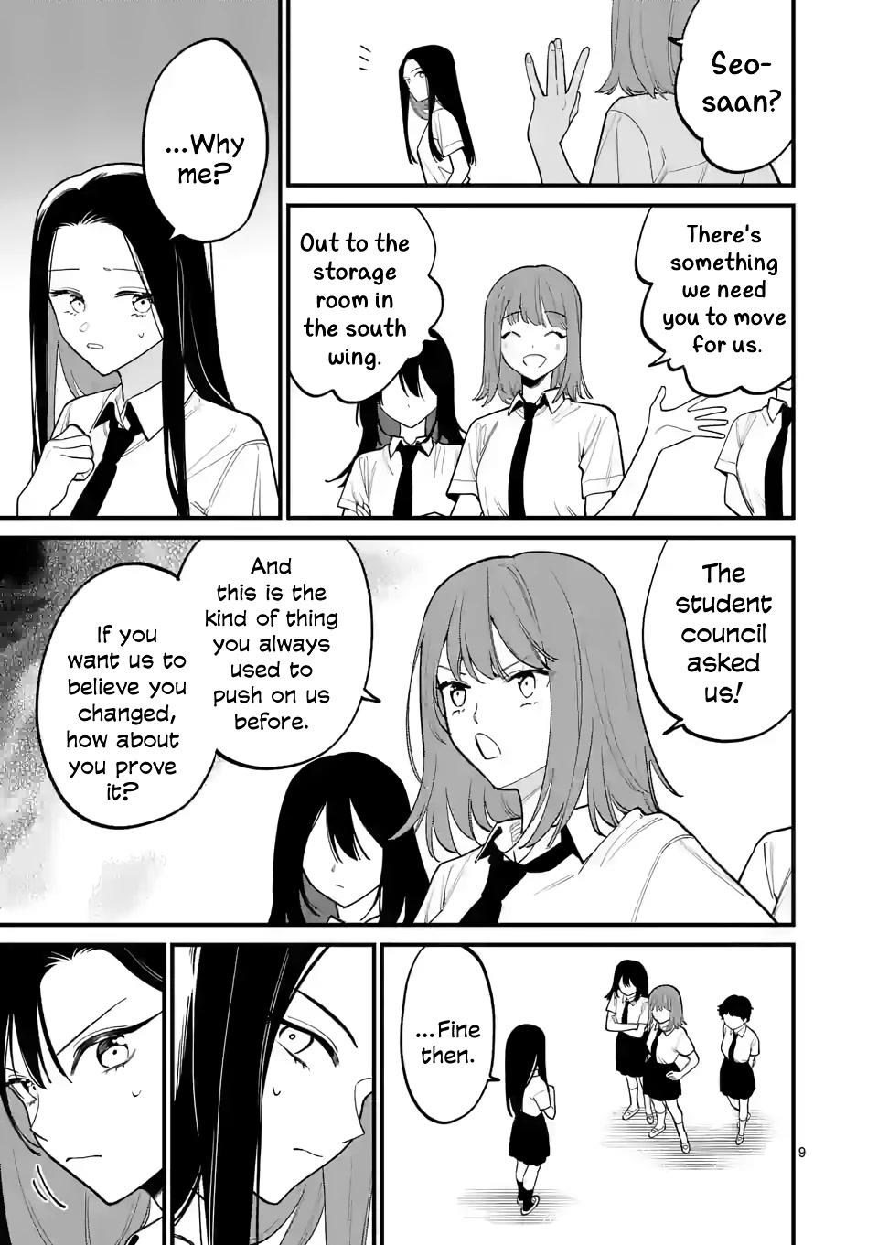Liar Satsuki Can See Death Chapter 68 page 9 - Chapter 68: Secret Meeting