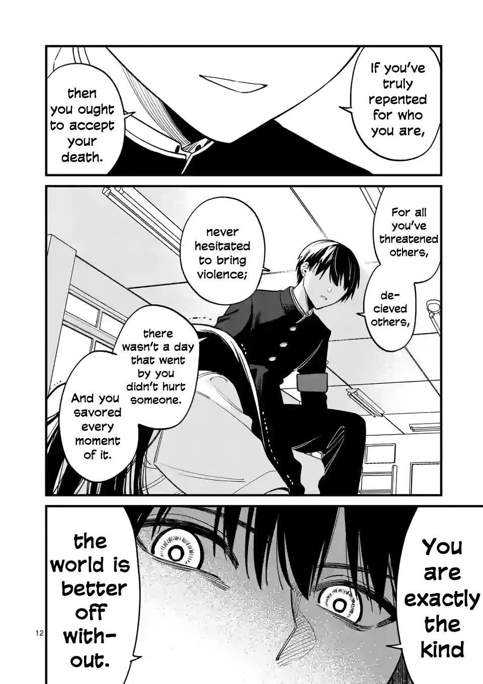 Liar Satsuki Can See Death Chapter 69 page 12 - Chapter 69: Breakthrough