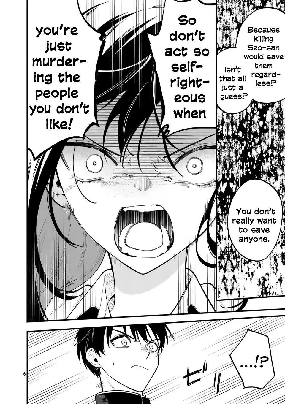 Liar Satsuki Can See Death Chapter 70 page 6 - Chapter 70: Release