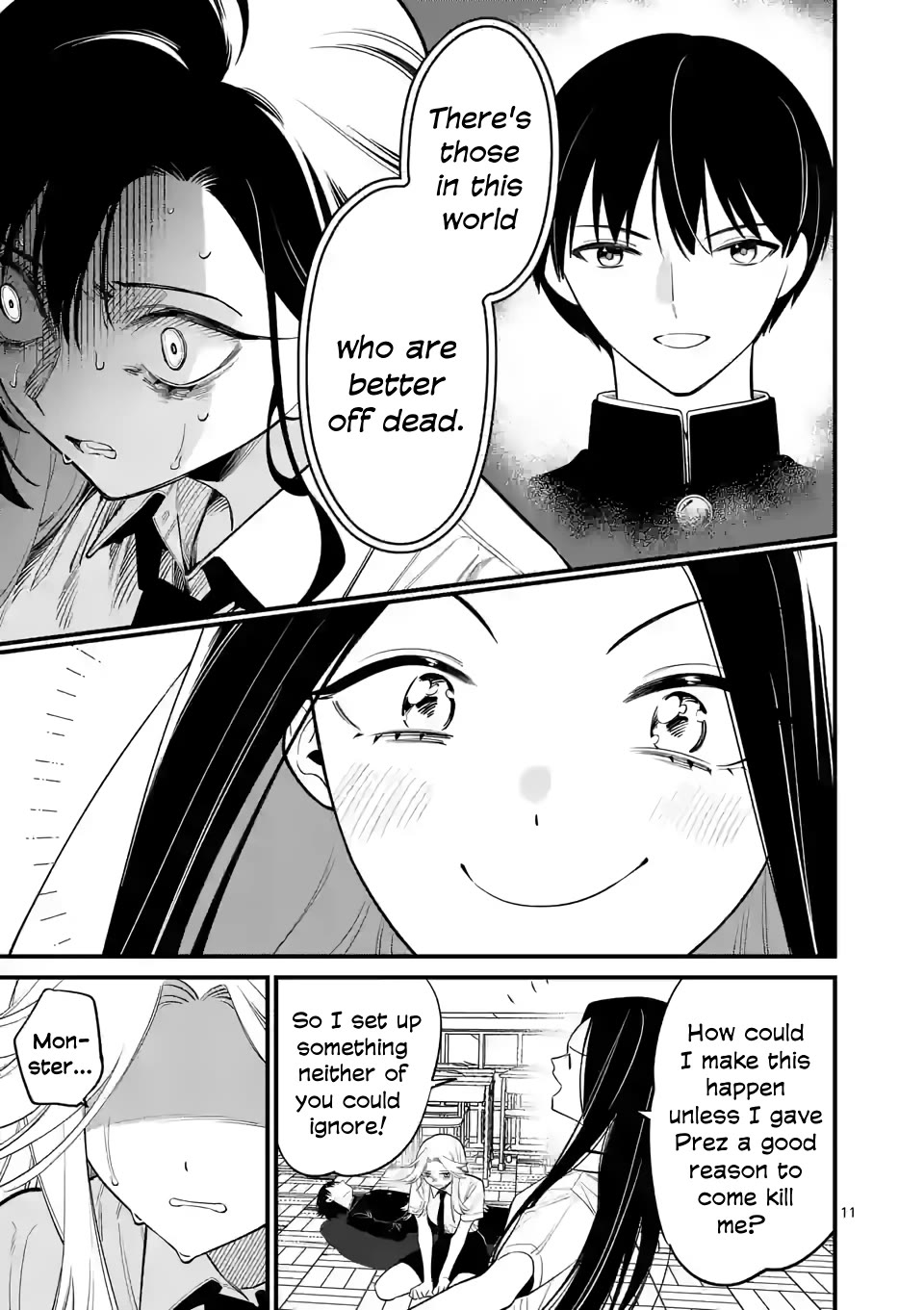 Liar Satsuki Can See Death Chapter 71 page 11 - Chapter 71: Rejection