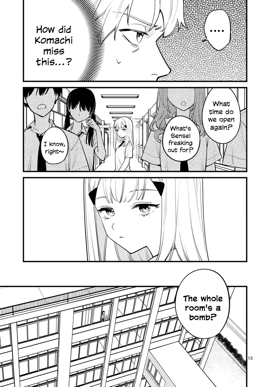Liar Satsuki Can See Death Chapter 72 page 13 - Chapter 72: Back and Forward