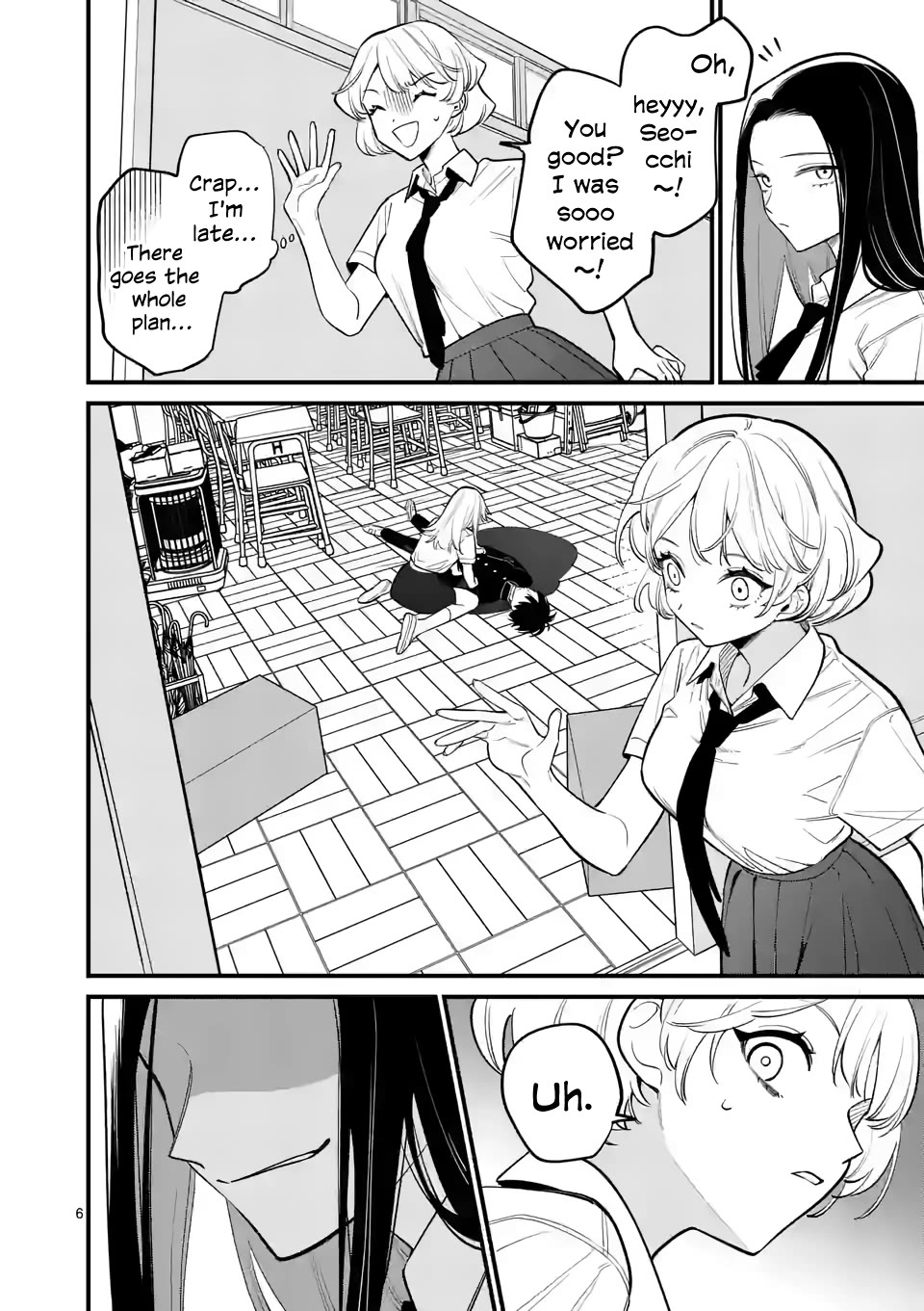Liar Satsuki Can See Death Chapter 72 page 6 - Chapter 72: Back and Forward
