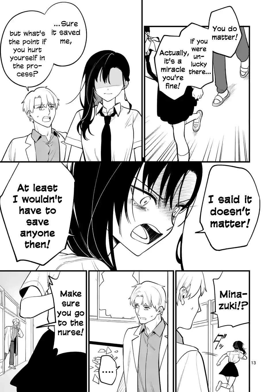 Liar Satsuki Can See Death Chapter 73 page 11 - Chapter 73: Weight