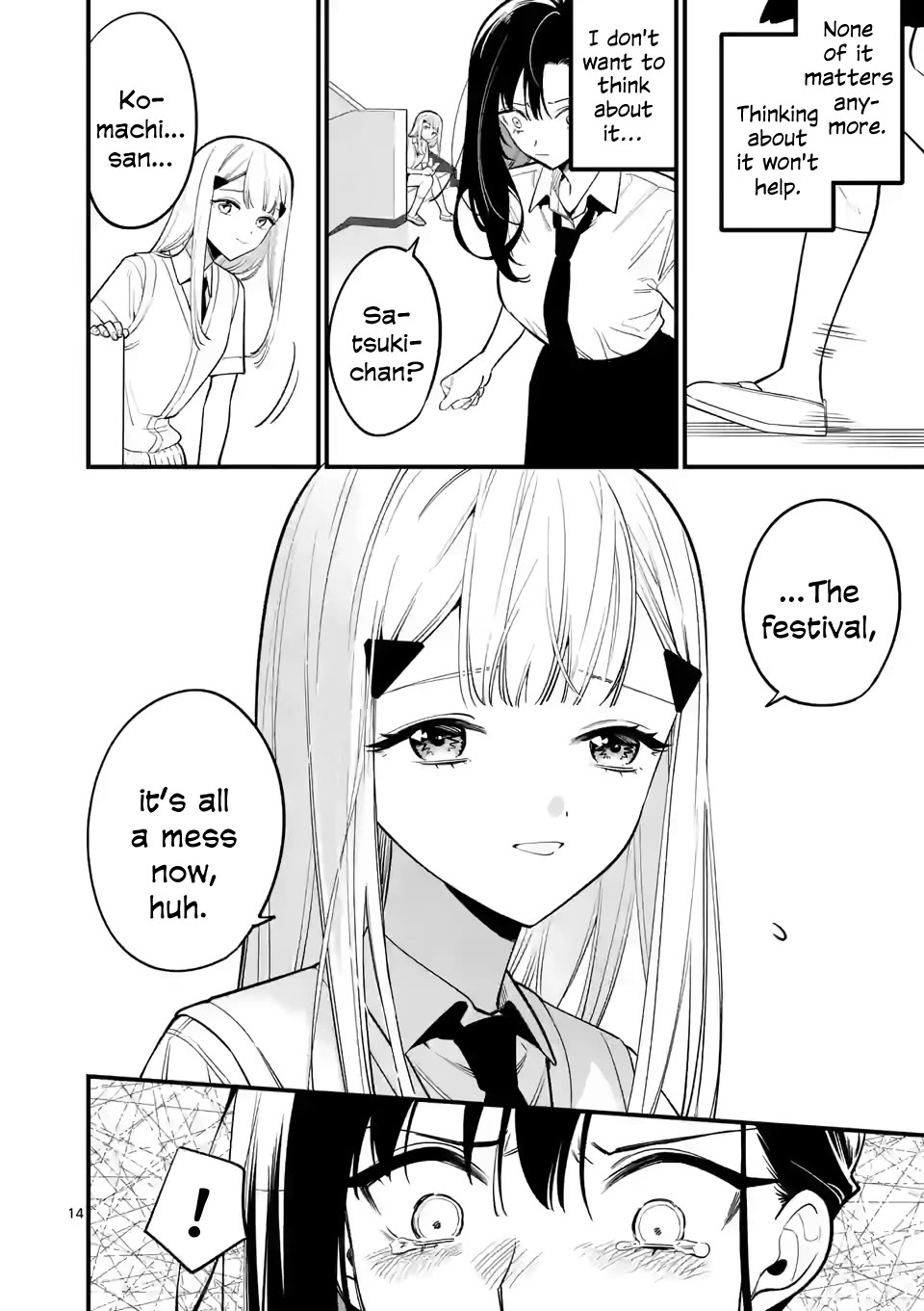 Liar Satsuki Can See Death Chapter 73 page 12 - Chapter 73: Weight