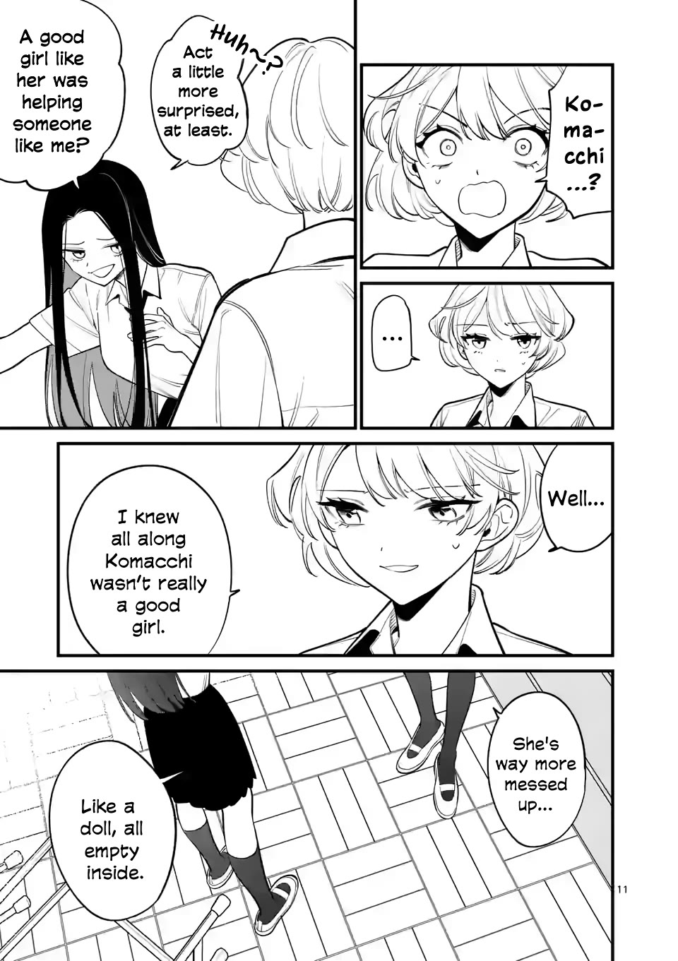Liar Satsuki Can See Death Chapter 73 page 9 - Chapter 73: Weight