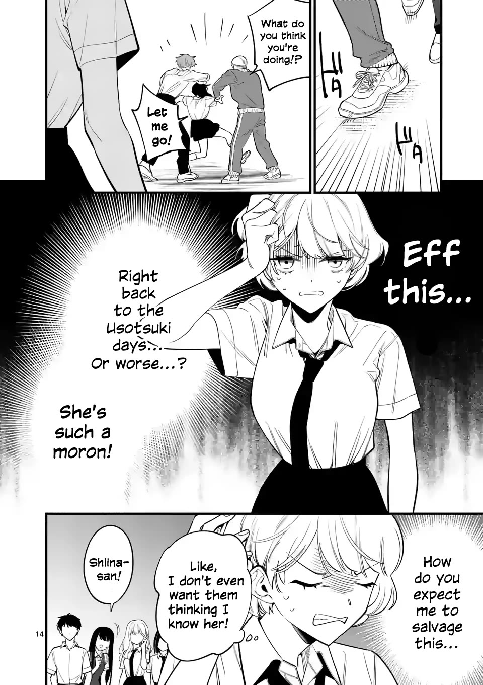 Liar Satsuki Can See Death Chapter 74 page 14 - Chapter 74: Relapse