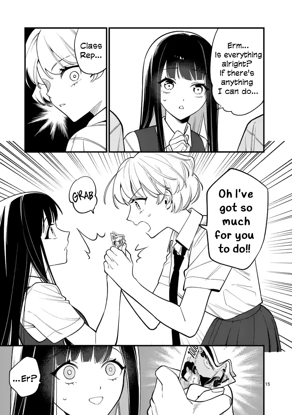 Liar Satsuki Can See Death Chapter 74 page 15 - Chapter 74: Relapse