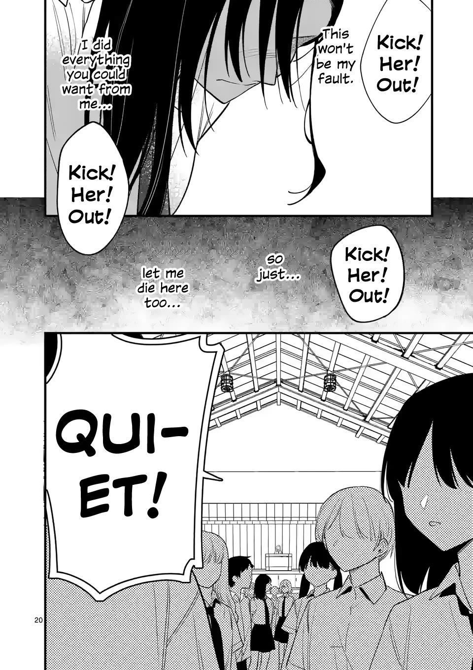 Liar Satsuki Can See Death Chapter 74 page 20 - Chapter 74: Relapse