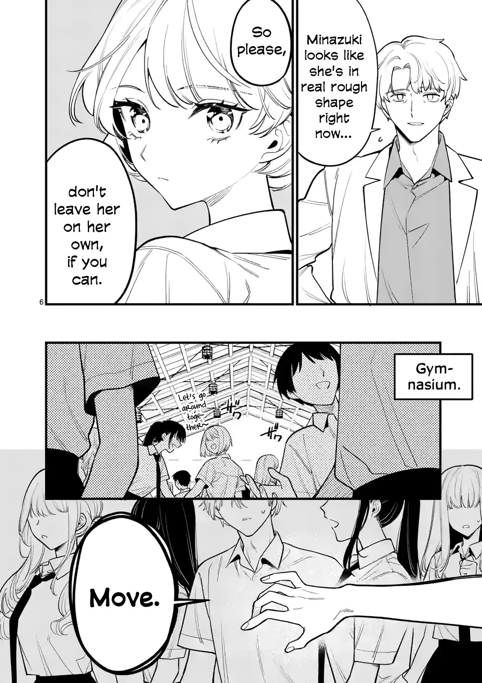 Liar Satsuki Can See Death Chapter 74 page 6 - Chapter 74: Relapse