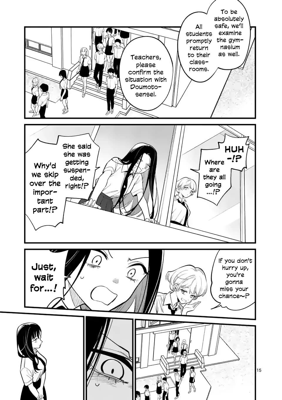 Liar Satsuki Can See Death Chapter 75 page 15 - Chapter 75: Adoration