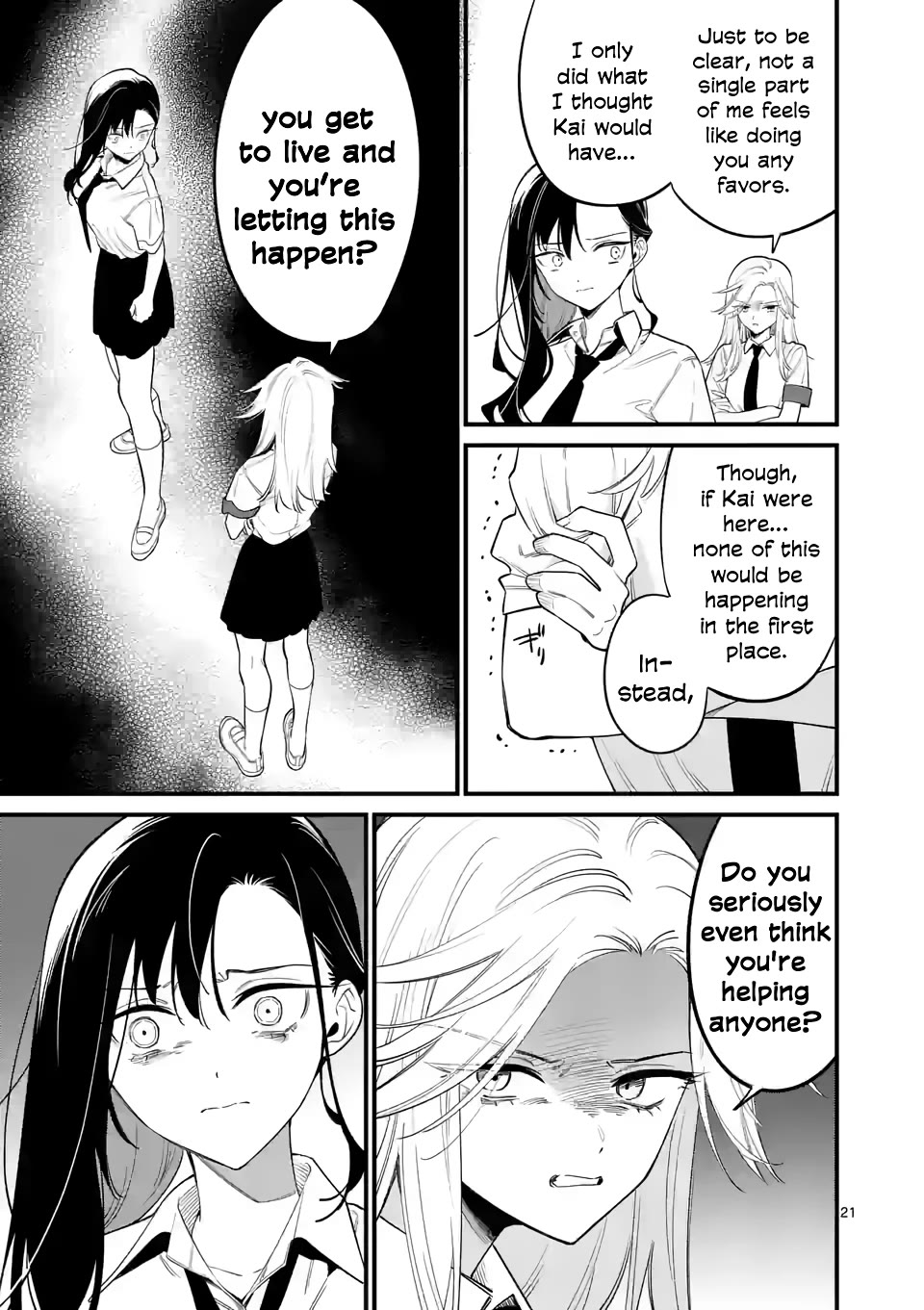 Liar Satsuki Can See Death Chapter 75 page 21 - Chapter 75: Adoration