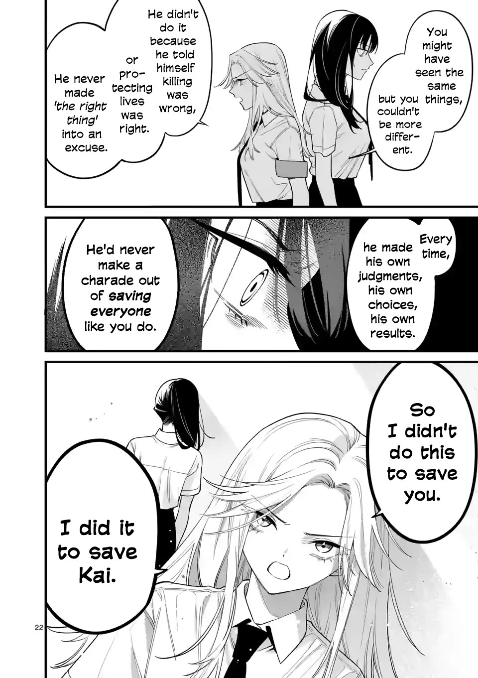 Liar Satsuki Can See Death Chapter 75 page 22 - Chapter 75: Adoration