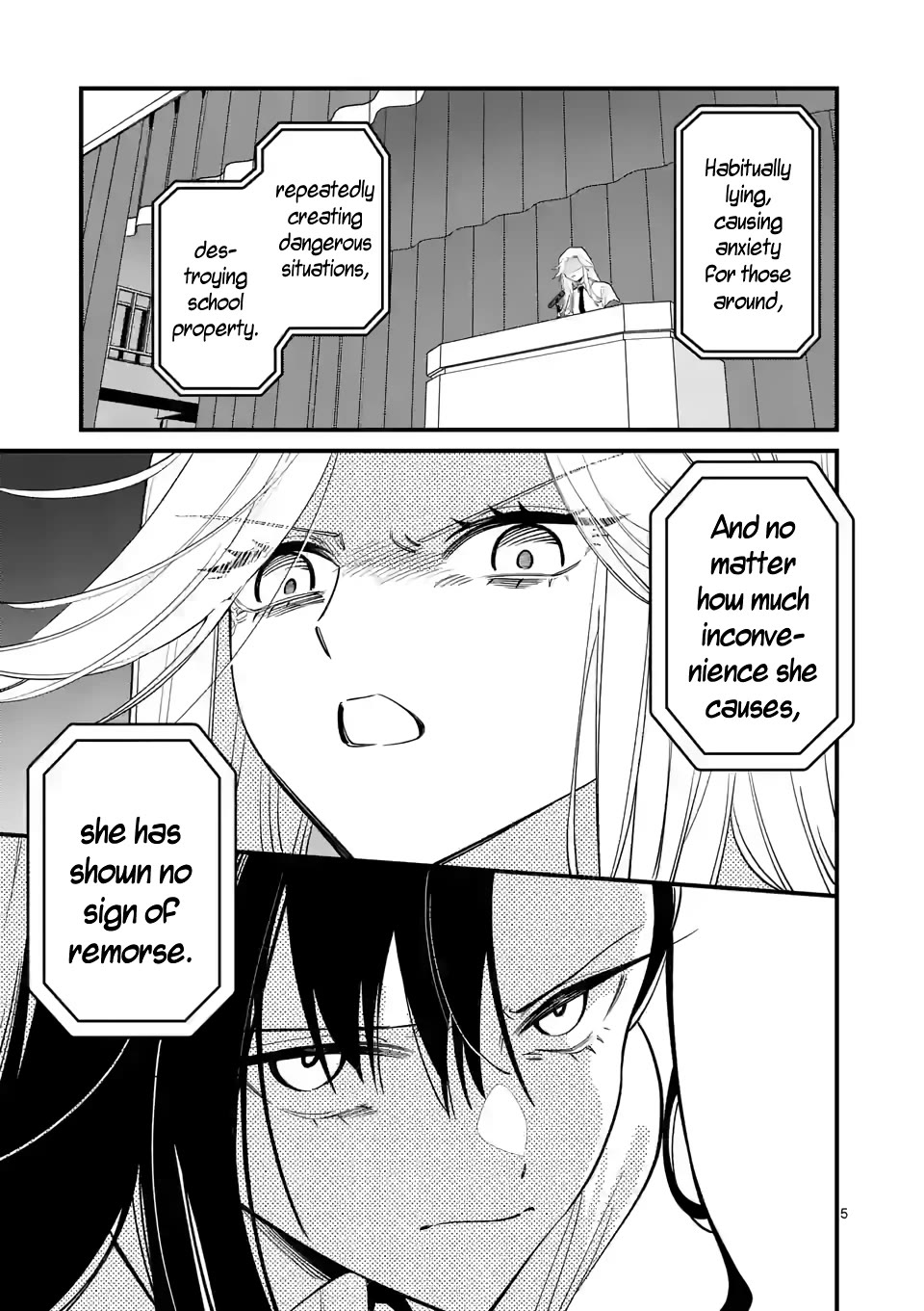 Liar Satsuki Can See Death Chapter 75 page 5 - Chapter 75: Adoration