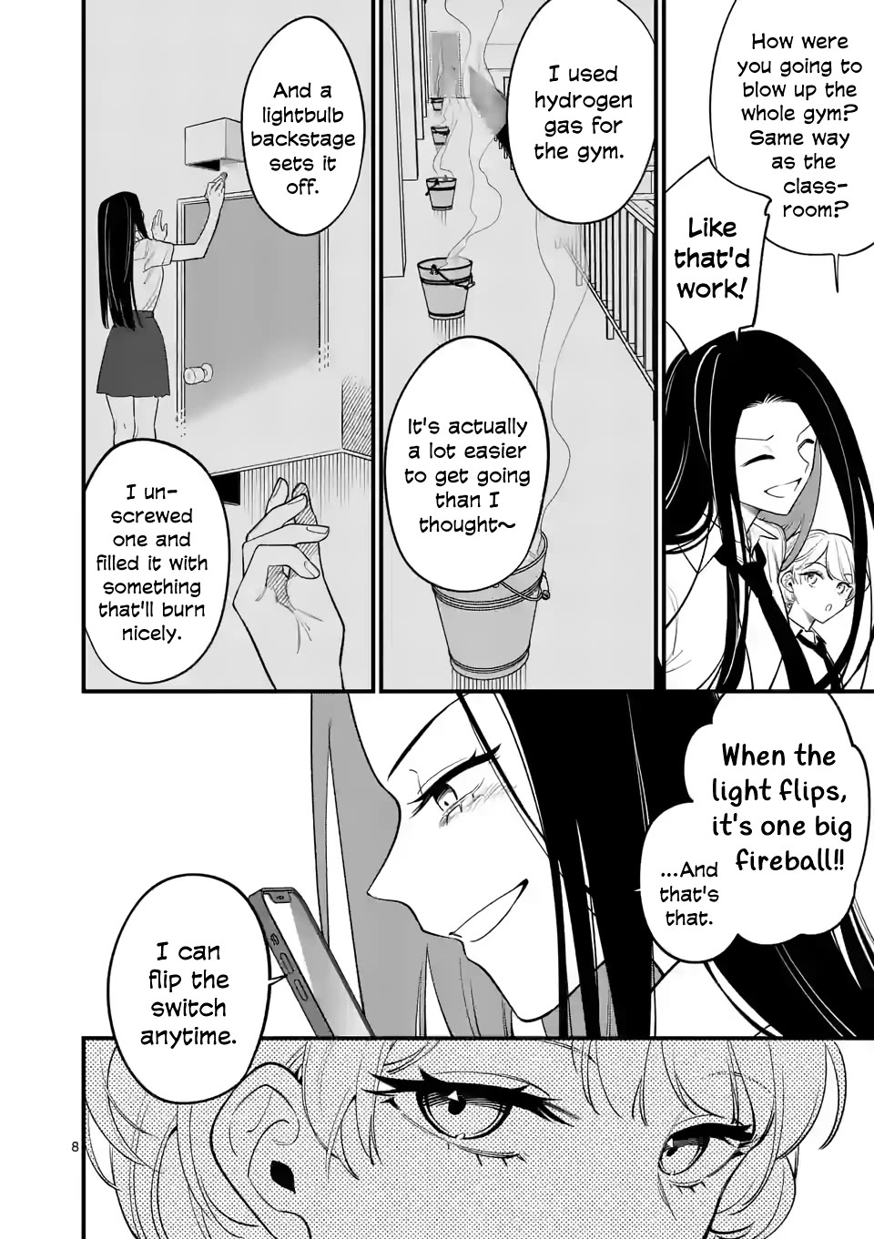 Liar Satsuki Can See Death Chapter 75 page 8 - Chapter 75: Adoration