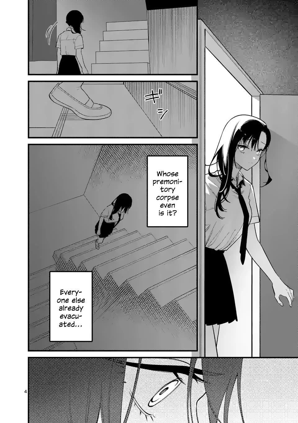 Liar Satsuki Can See Death Chapter 76 page 4 - Chapter 76: Trigger