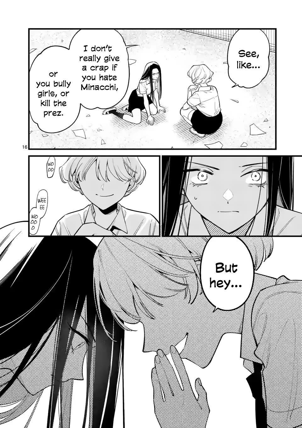 Liar Satsuki Can See Death Chapter 77 page 16 - Chapter 77: Landing