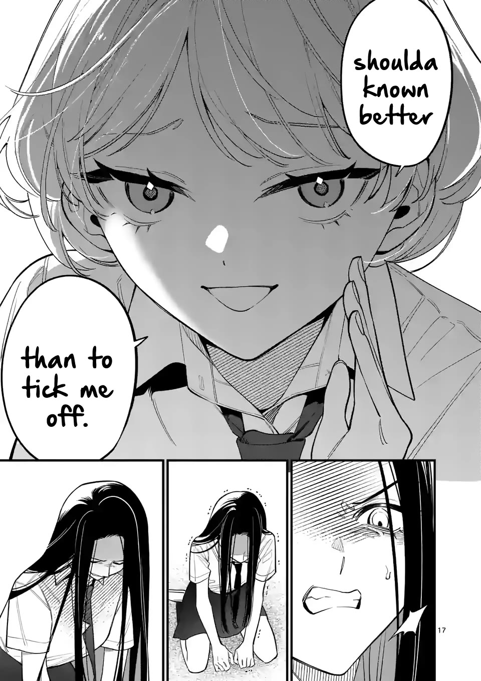 Liar Satsuki Can See Death Chapter 77 page 17 - Chapter 77: Landing