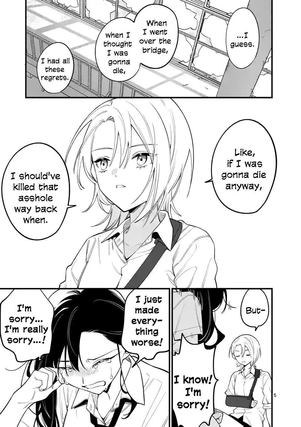 Liar Satsuki Can See Death Chapter 77 page 5 - Chapter 77: Landing