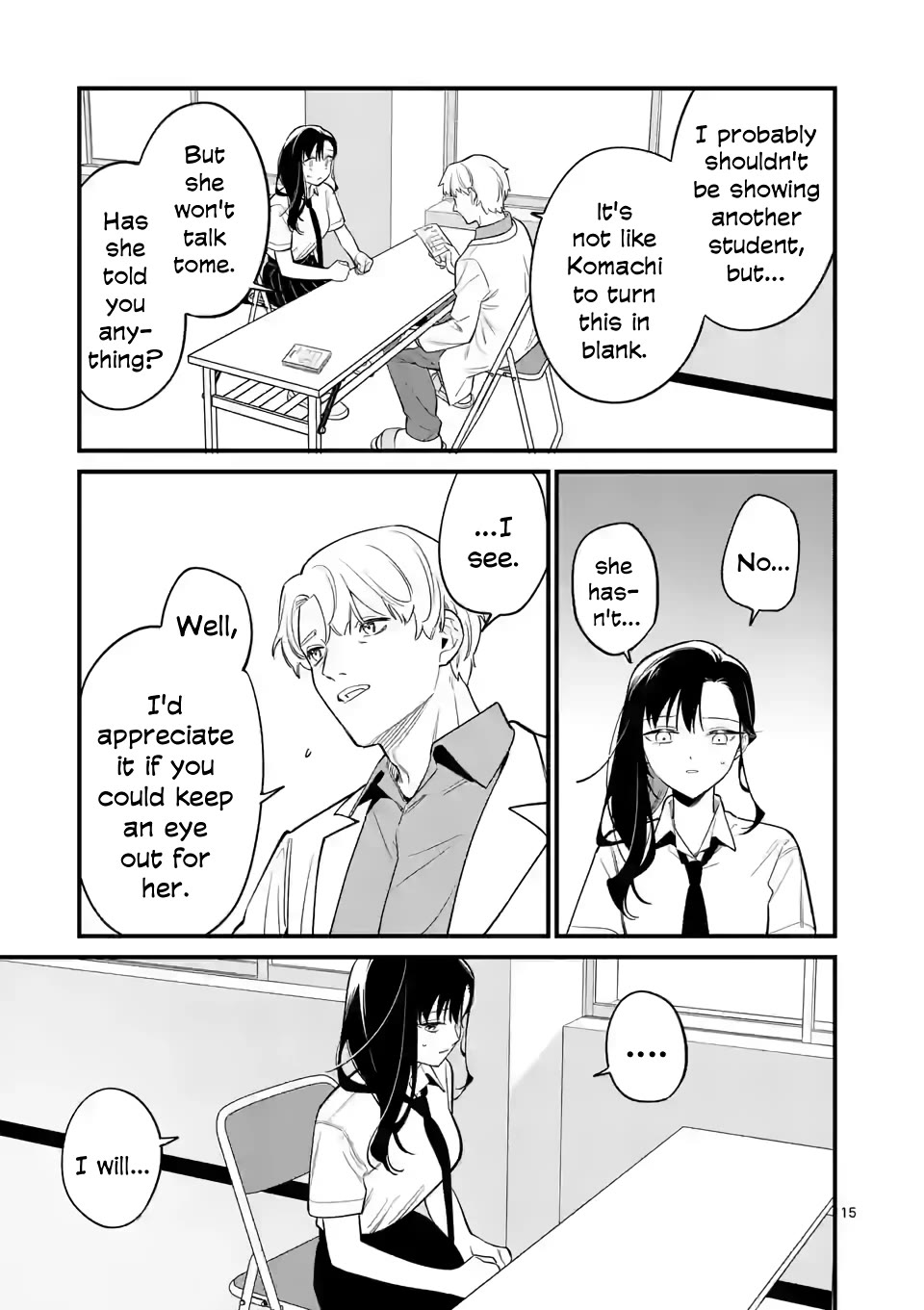Liar Satsuki Can See Death Chapter 78 page 15 - Chapter 78: Drainage