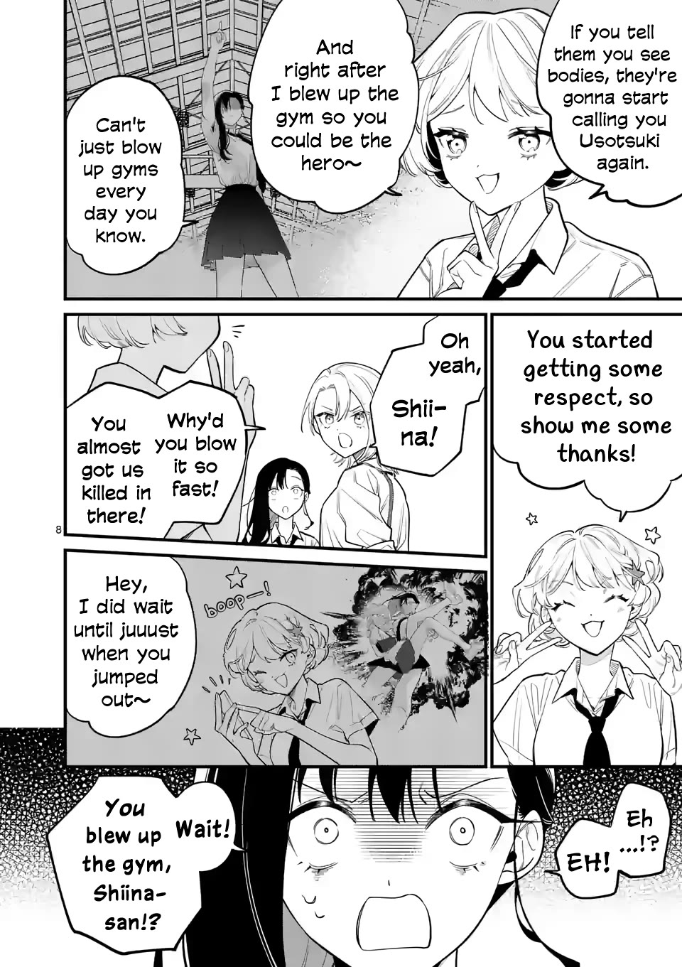 Liar Satsuki Can See Death Chapter 78 page 8 - Chapter 78: Drainage