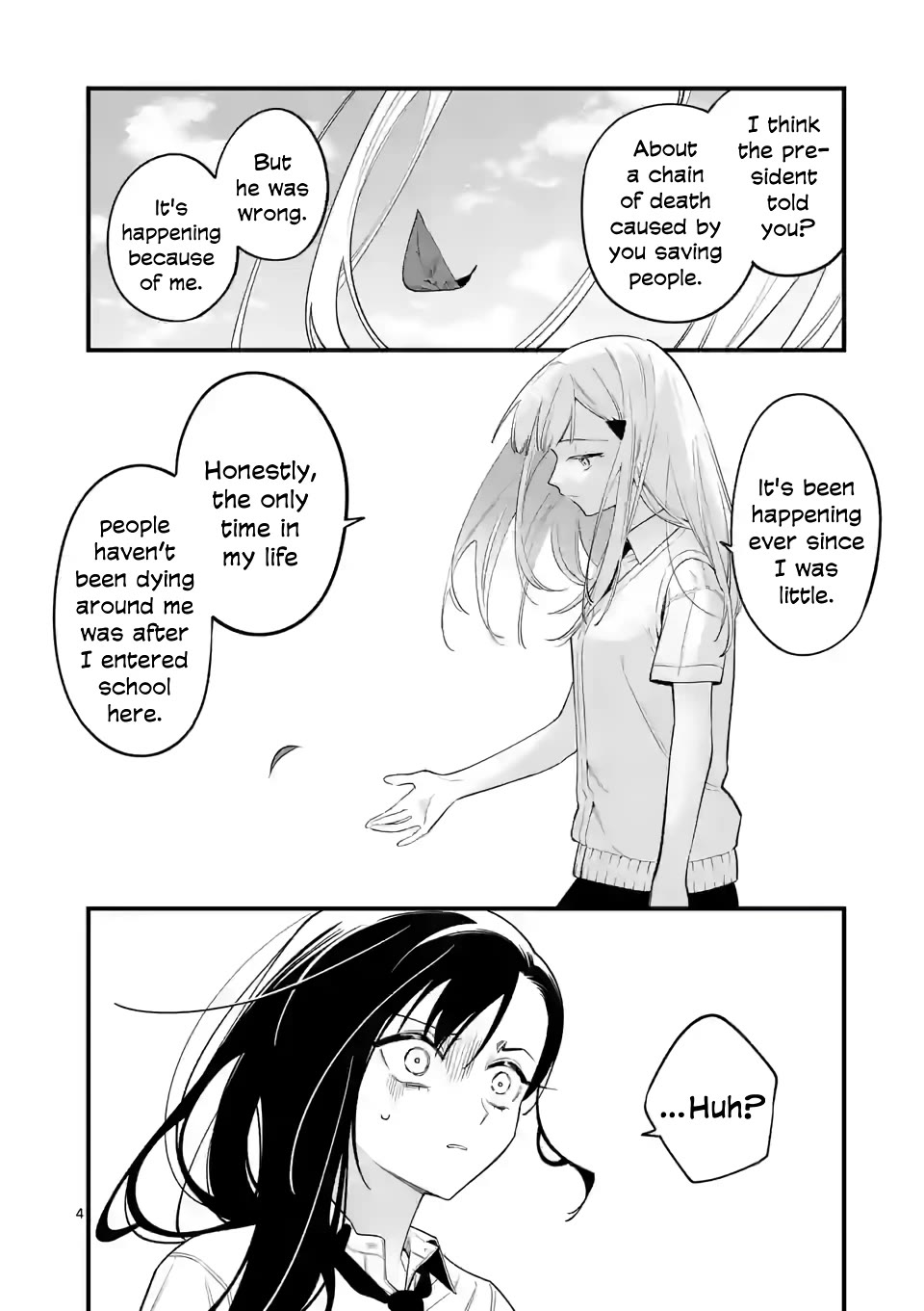 Liar Satsuki Can See Death Chapter 79 page 4 - Chapter 79: Reason