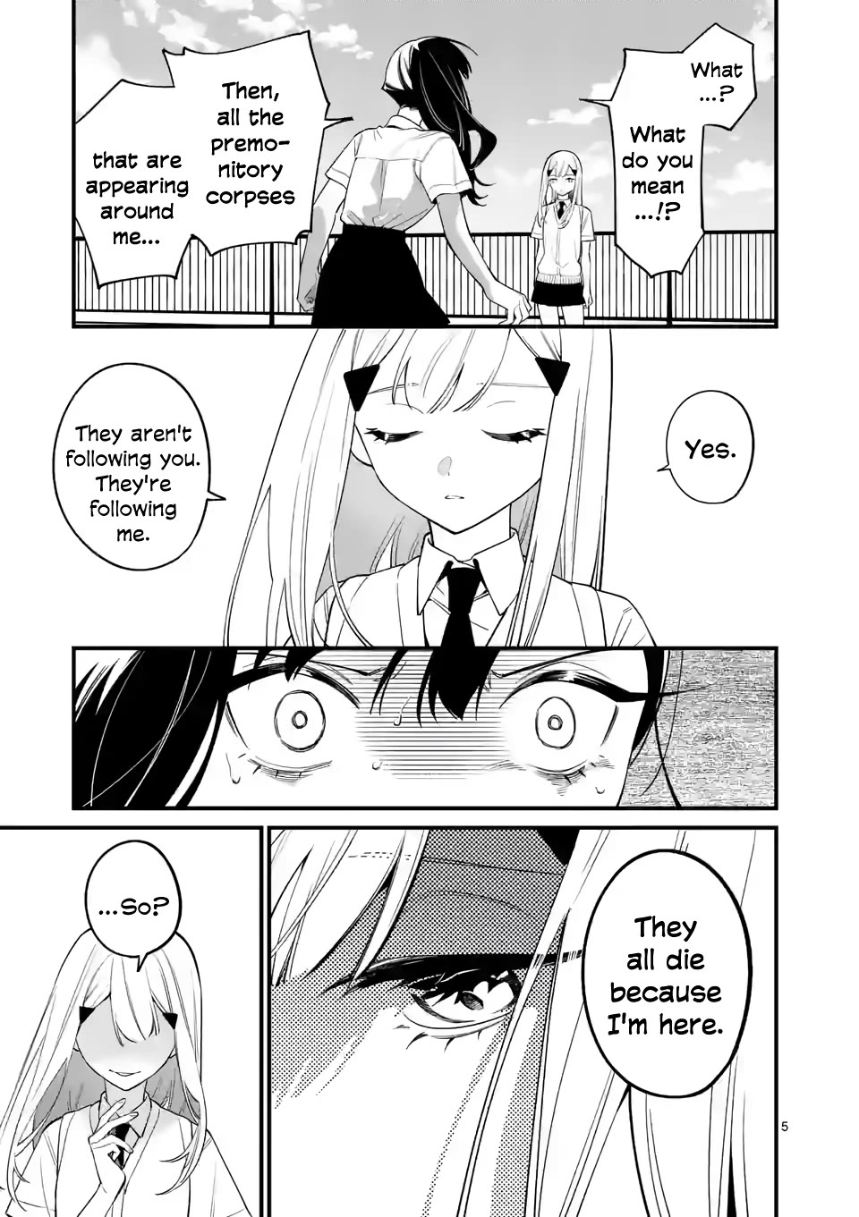 Liar Satsuki Can See Death Chapter 79 page 5 - Chapter 79: Reason