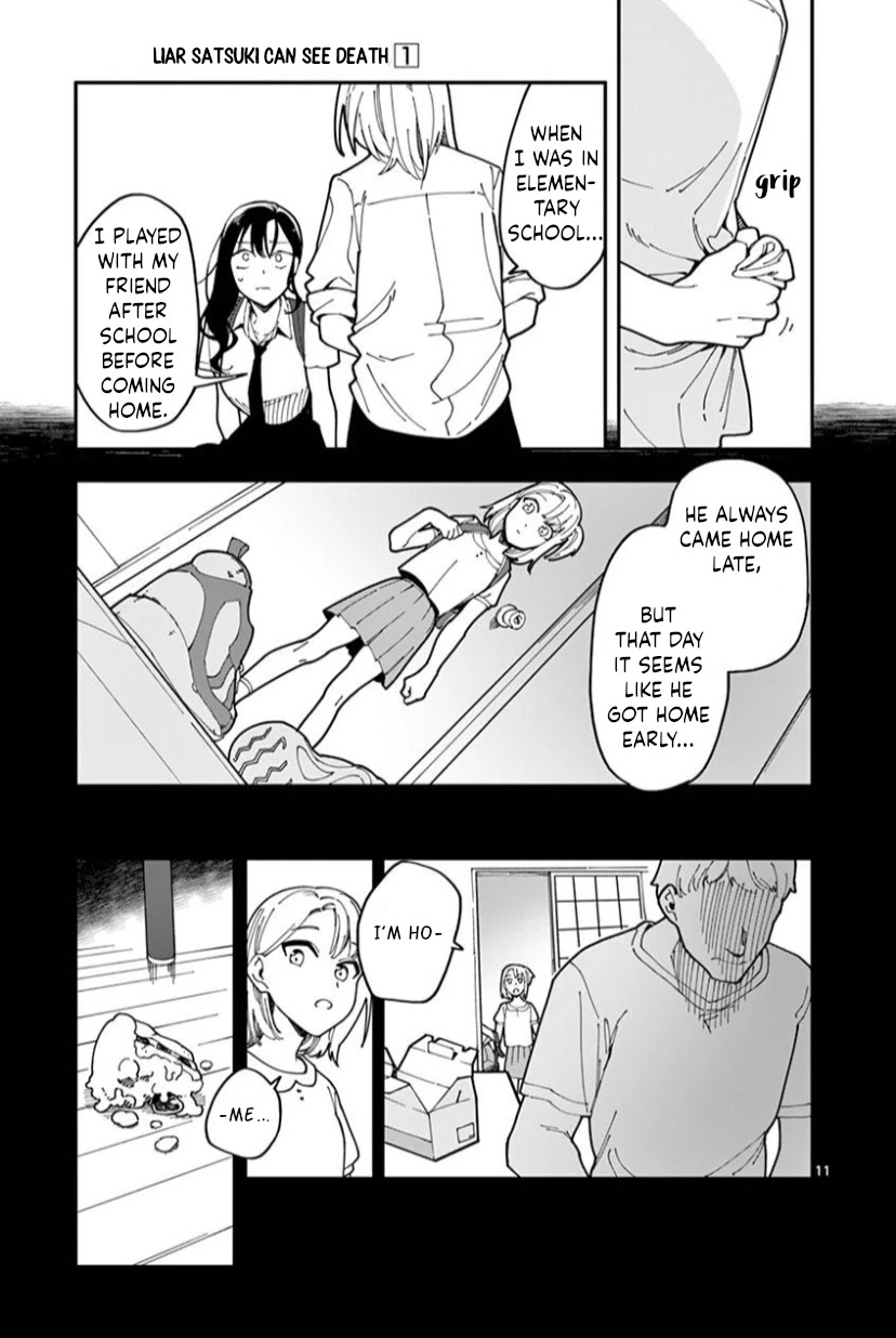 Liar Satsuki Can See Death Chapter 8 page 11 - Chapter 8: Misunderstanding (2)