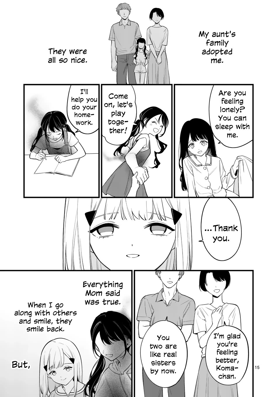 Liar Satsuki Can See Death Chapter 80 page 15 - Chapter 80: Lying