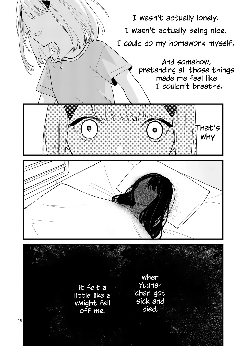 Liar Satsuki Can See Death Chapter 80 page 16 - Chapter 80: Lying
