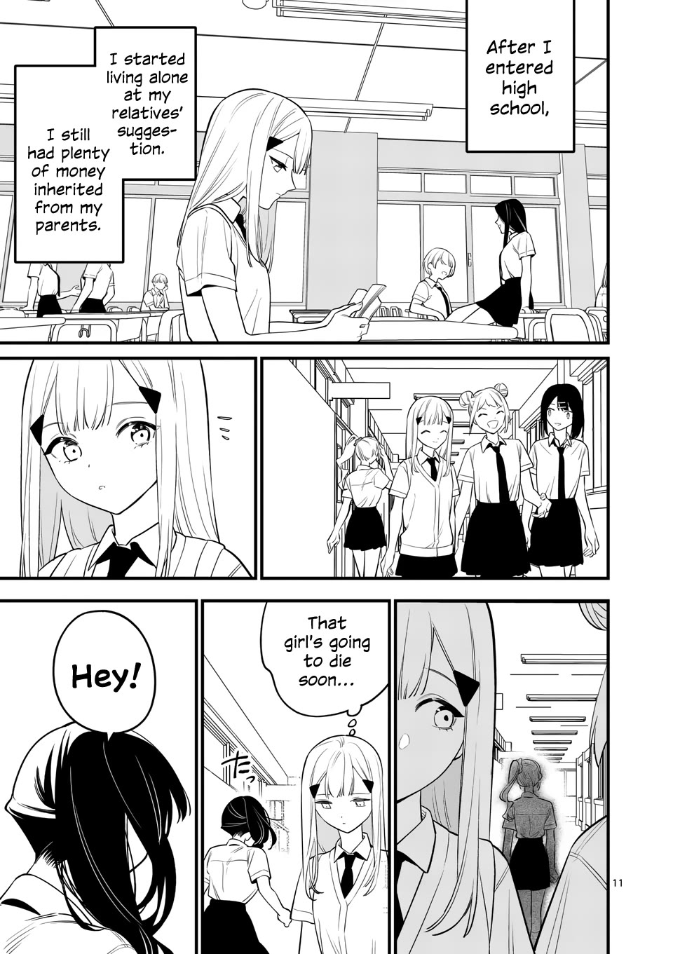 Liar Satsuki Can See Death Chapter 81 page 11 - Chapter 81: Resignation
