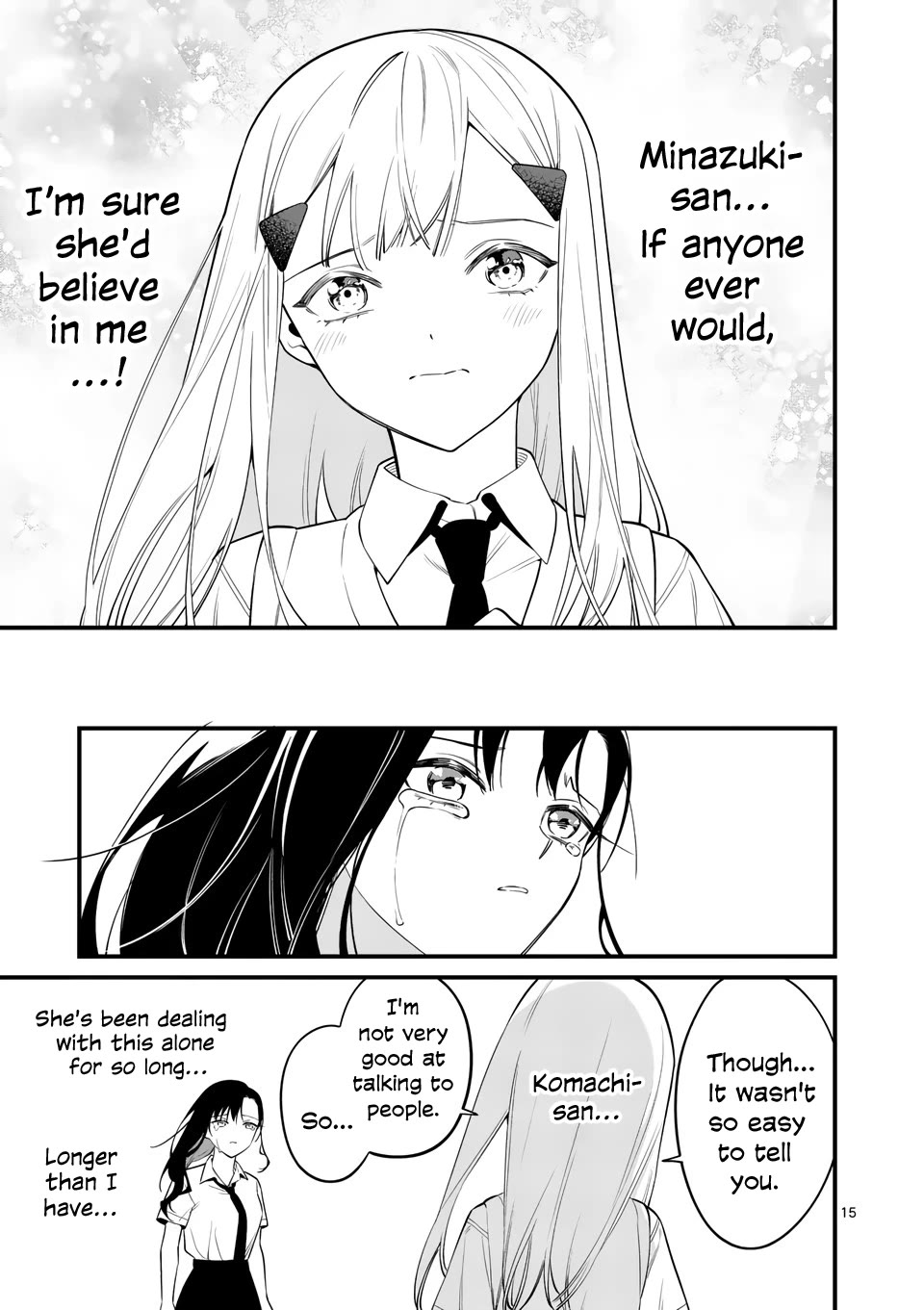 Liar Satsuki Can See Death Chapter 81 page 15 - Chapter 81: Resignation