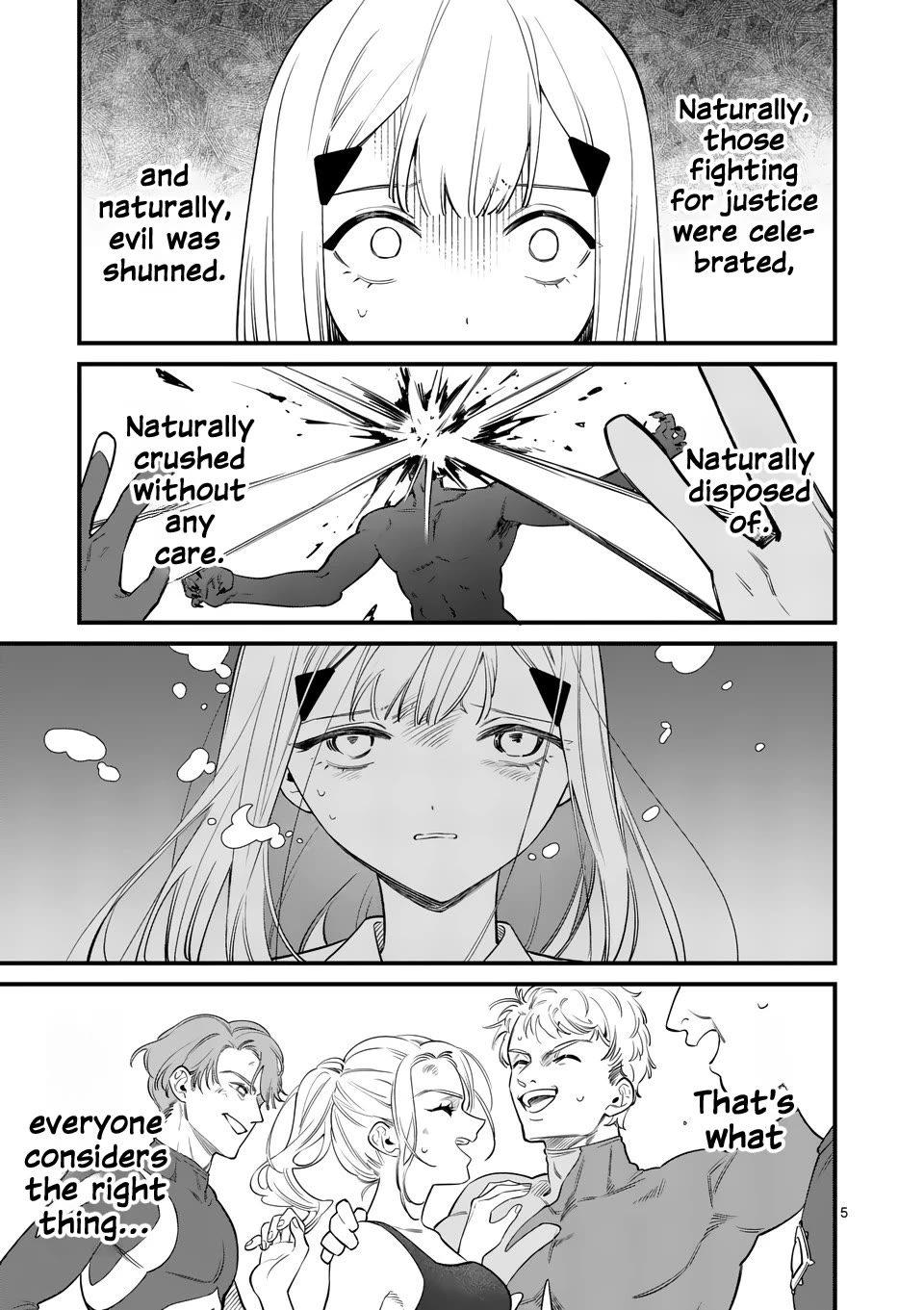 Liar Satsuki Can See Death Chapter 81 page 5 - Chapter 81: Resignation
