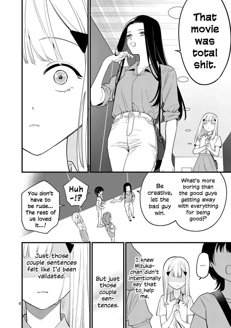 Liar Satsuki Can See Death Chapter 81 page 8 - Chapter 81: Resignation