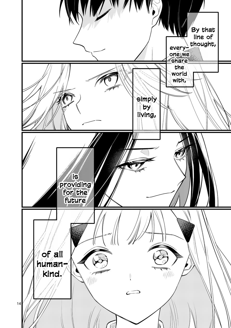 Liar Satsuki Can See Death Chapter 83 page 13 - Chapter 83: Future [END]
