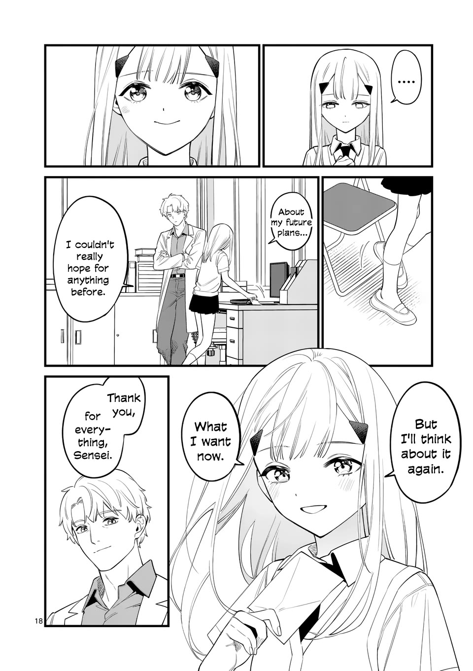 Liar Satsuki Can See Death Chapter 83 page 17 - Chapter 83: Future [END]