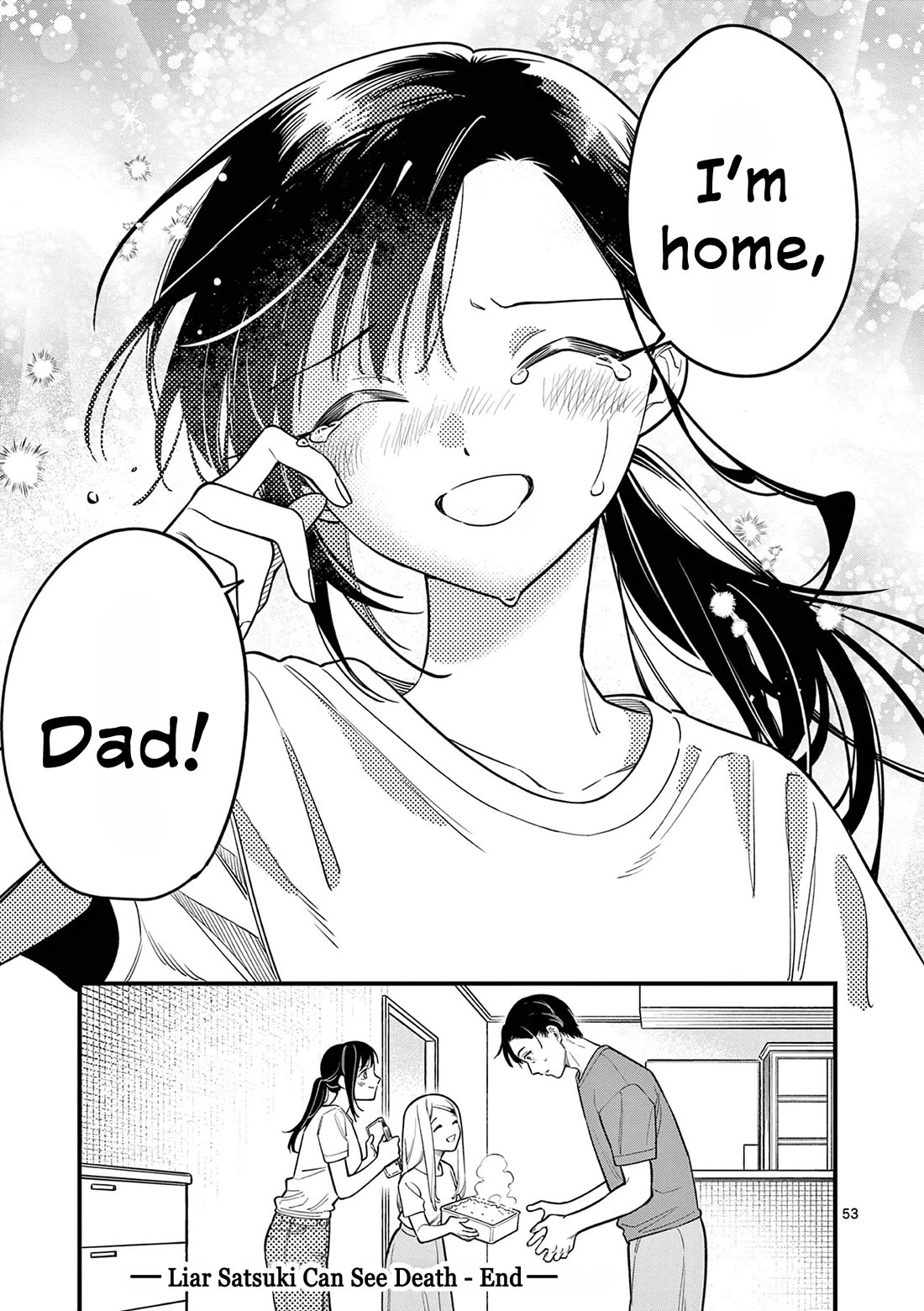 Liar Satsuki Can See Death Chapter 84 page 53 - Chapter 84: Epilogue