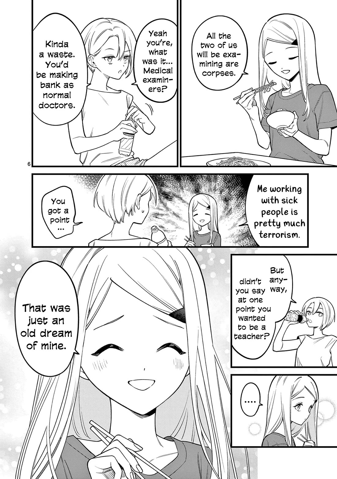 Liar Satsuki Can See Death Chapter 84 page 6 - Chapter 84: Epilogue