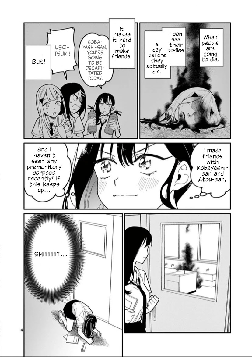 Liar Satsuki Can See Death Chapter 9 page 5 - Chapter 9: Fragments (1)